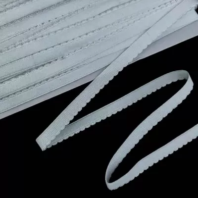 Резинка станова 1 см біла