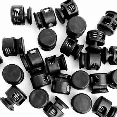 стопор D20мм - чорний 1707 (100 шт)