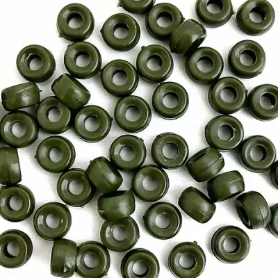 Намистина під стопор хакі (100шт)