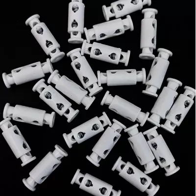 Стопор подвійний двосторонній, білий