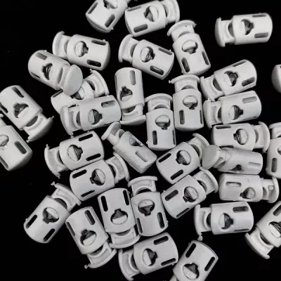 стопор бочка з бічним кріпленням, білий, 100шт