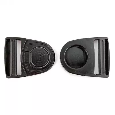 Фастекс чёрный поворотный, 4 см