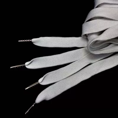 Шнурки плоскі 150 см /15 мм с метал накінечником