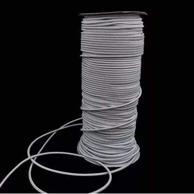 канат-резина 2 мм, белая, в боб 85 м