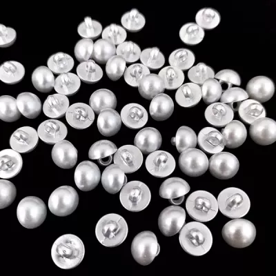 пуговица жемчужина белая, 10 мм