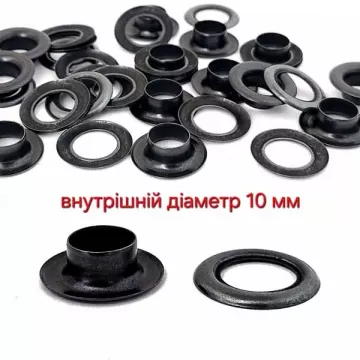 блочка оксид D 10 мм,№24 упак 1000 шт+кольцо