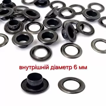 блочка оксид D  6 мм, упак 5000 шт + кольцо