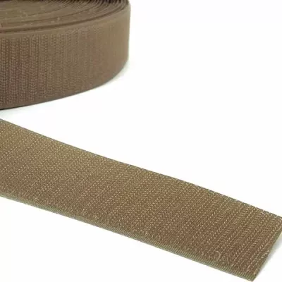 липучка  кайот 4 см х 25 м, жостка частина