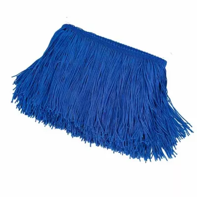 Бахрома танцювальна 15 см-електрик, боб. 10м.