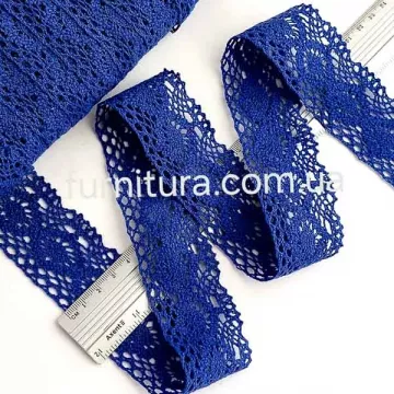 Кружево Кроше белое, ширина 4 см  5023