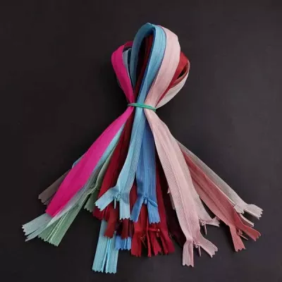 Молния ассорти потайная, 50см 