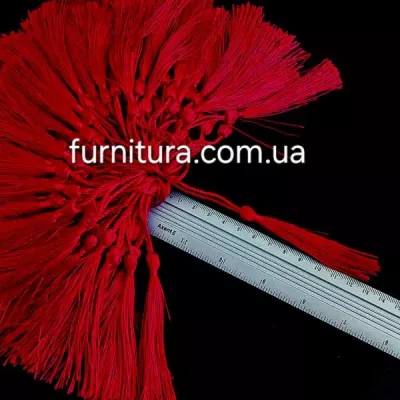 Китиця для штор червона (100шт)