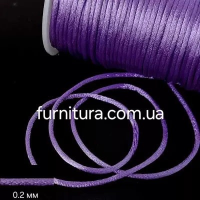 Шнур корсетний, бузок