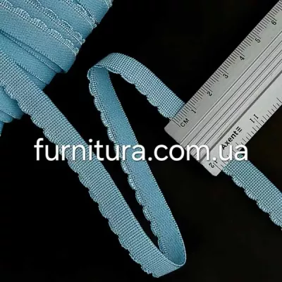 Резинка станова 1 см блакитна