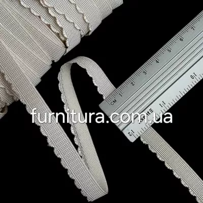 Резинка станова 1 см айворі