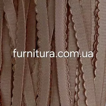 Резинка станова 1 см бежева