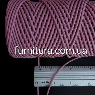 Канат-резина 3 мм боб- 100 м - розовая (90)