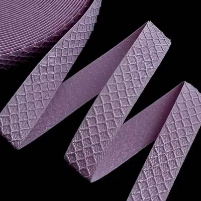 Резинка курткова 3 см рожева (боб 25 ярд)