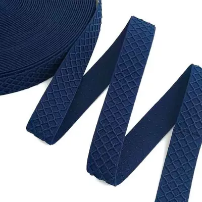 Резинка курткова 3 см синя (боб 25 ярд)