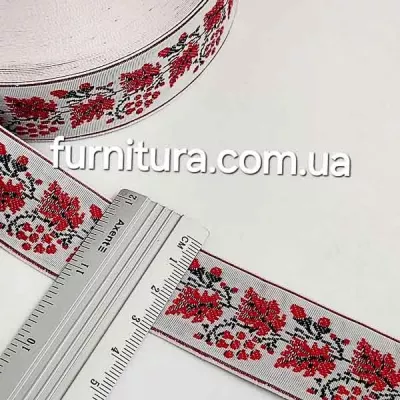 Стрічка український орнамент 3 см (23м)