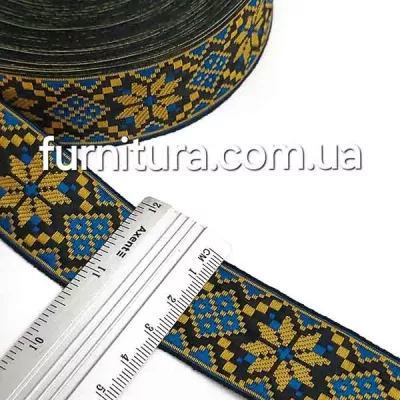 Стрічка український орнамент 3 см (23м)