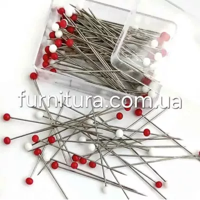 булавка бусинка 0,4х35 мм ,упак 100 шт
