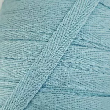 Тасьма х/б (кіперна) 10мм блакитна 5092