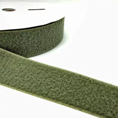 липучка  хакі  4 см х 25 м, м'яка частина