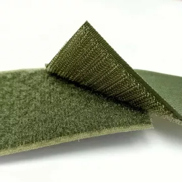 липучка  хаки 4 см х 25 м, мягкая  часть