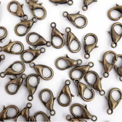 Карабин, 12х6 мм антик, 50 шт