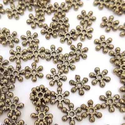 Подвеска снежинка, 100 шт