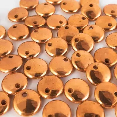 Кольцо пластик D10, бронза, 50 шт