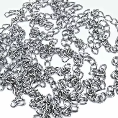 Цепочка серебро, 25шт