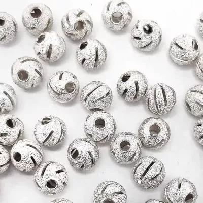 Кулька з гравіюванням срібло, 50шт