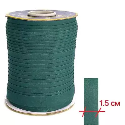 Бейка поліестер 1.5 см, пляшкова № 59, 100м