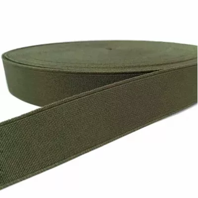 резинка  3 см хакі (боб 25 м), щільна
