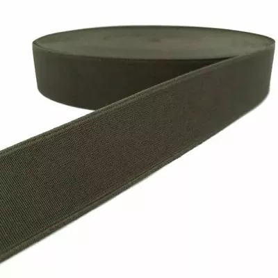 резинка  4 см хакі (боб 25 м), щільна