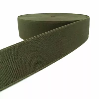 резинка  5 см хакі (боб 25 м), щільна