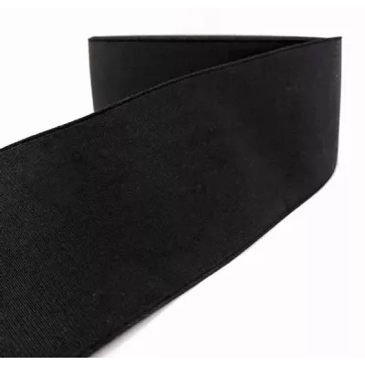 резинка  8 см чорна (боб 25 м), щільна