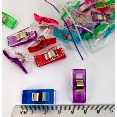 Зажим-кліпса 10х27 мм, в упак 25 шт