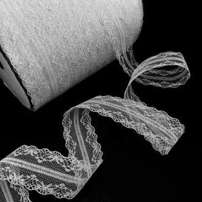 мереживо павутинка 3,5 см, біле