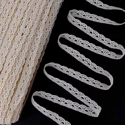 кружево кроше натуральное, шир 2,5 см 