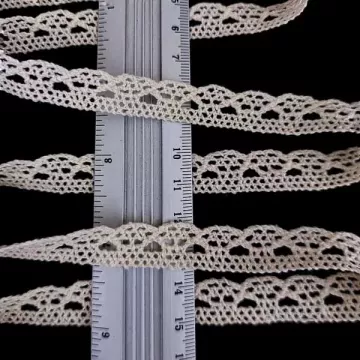 кружево кроше натуральное, шир 2,5 см 