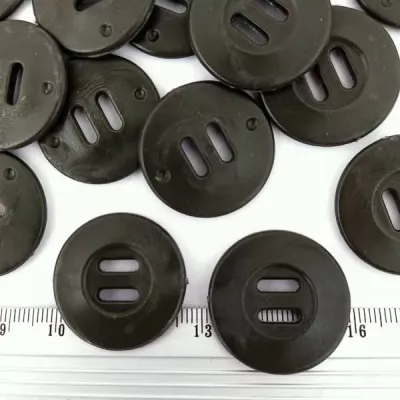 гудзик військовий з прорізом 26 мм, хакі 1000шт