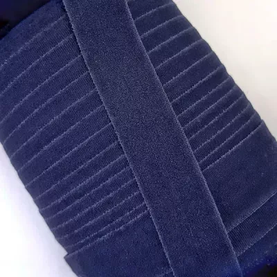 Резинка бейка темно-синя (матова), 20 мм, арт. 20- 