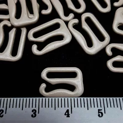 регулятор з гачком з беж емаллю 1 см, 250 шт