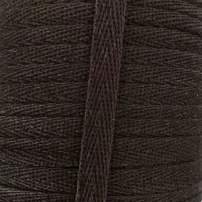 Тесьма киперная х/б 10 мм коричневая 5167