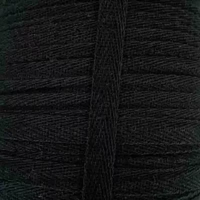 Тесьма х/б (киперная) Черная, 10мм 