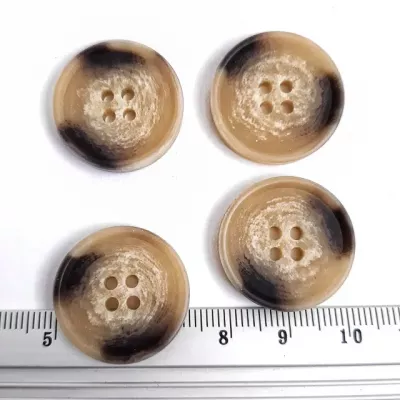 гудзик Т7 кістка плоска матова L 36/4