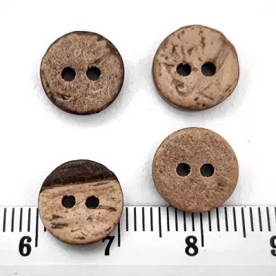 гудзик з кокосу 10 мм